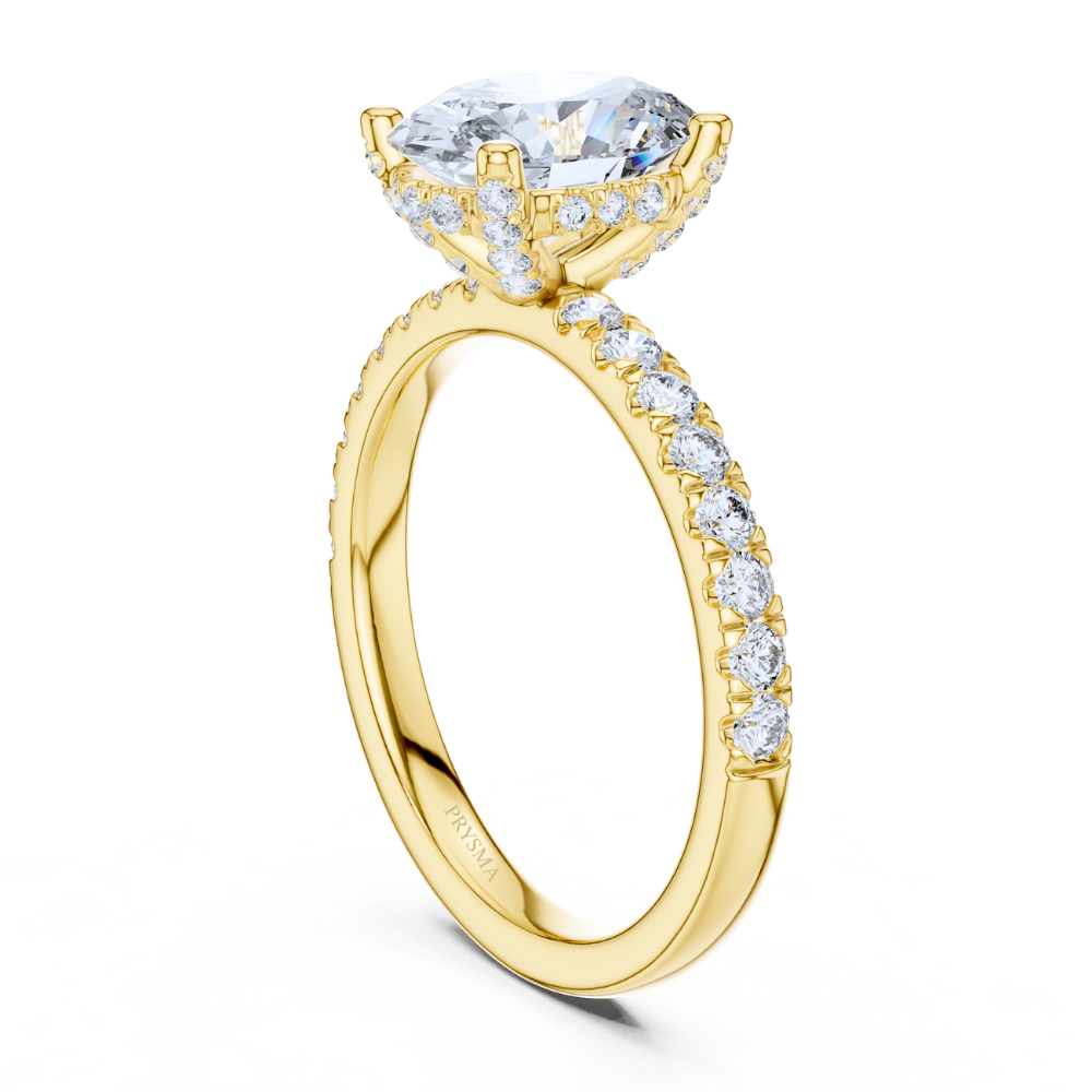 Eternal Grace Oval Diamond Ring