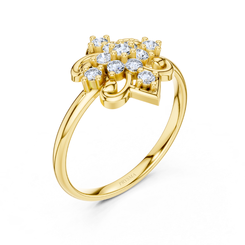 Royale Fleur Diamond Ring