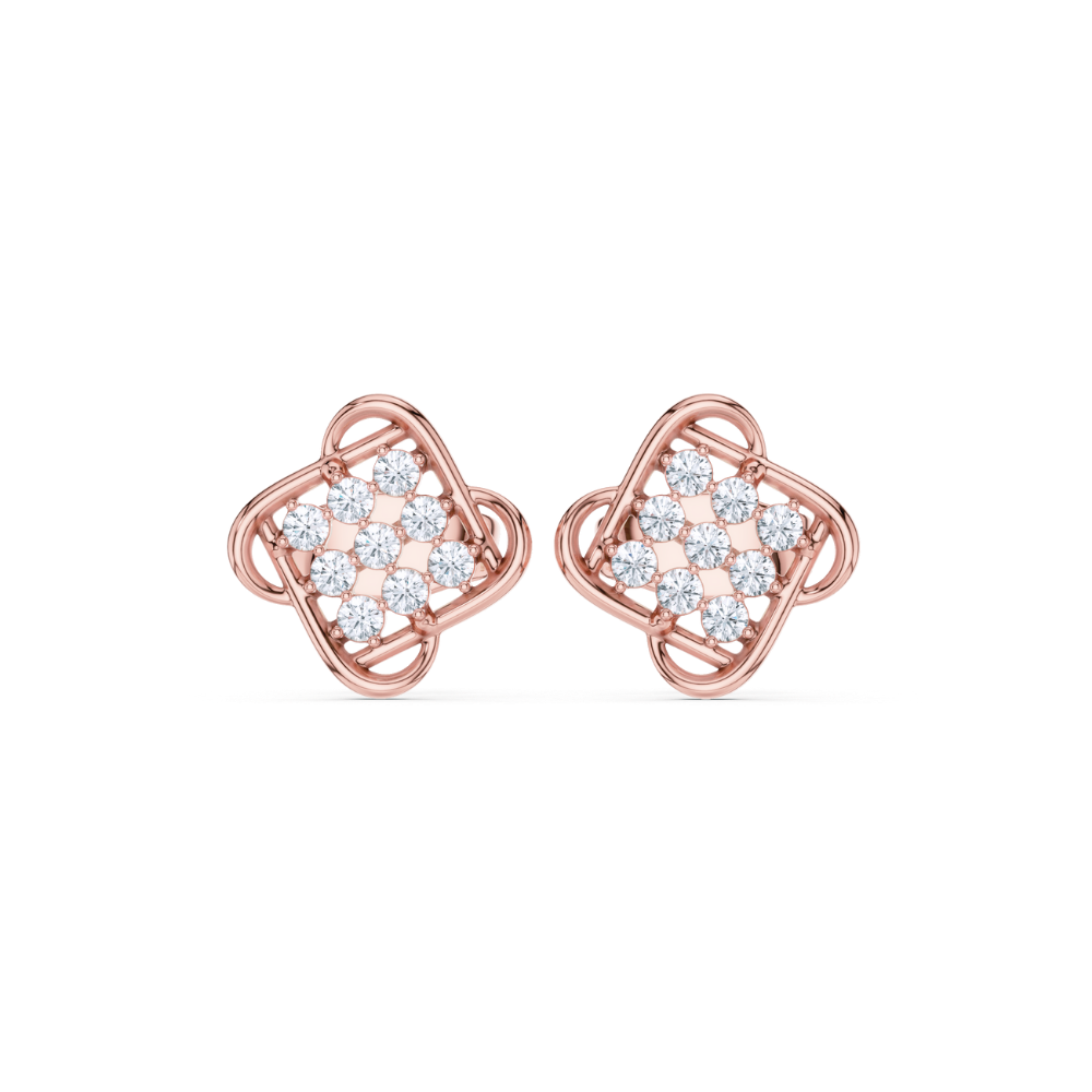 Lattice Glow Studs