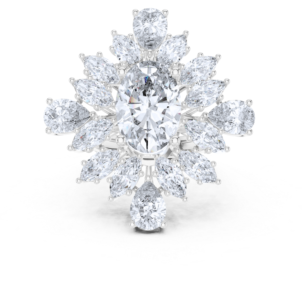 Solara Blossom Diamond Ring