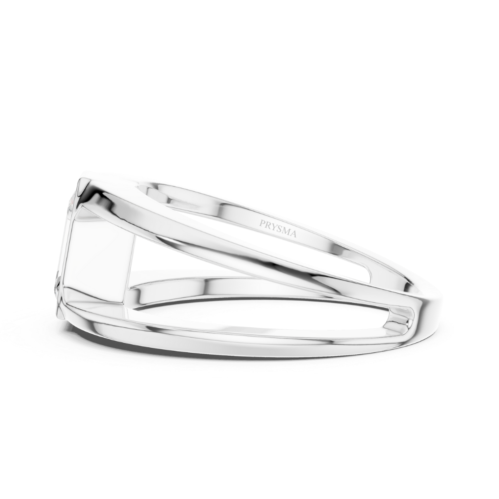 Solstice Emerald Solitaire Ring