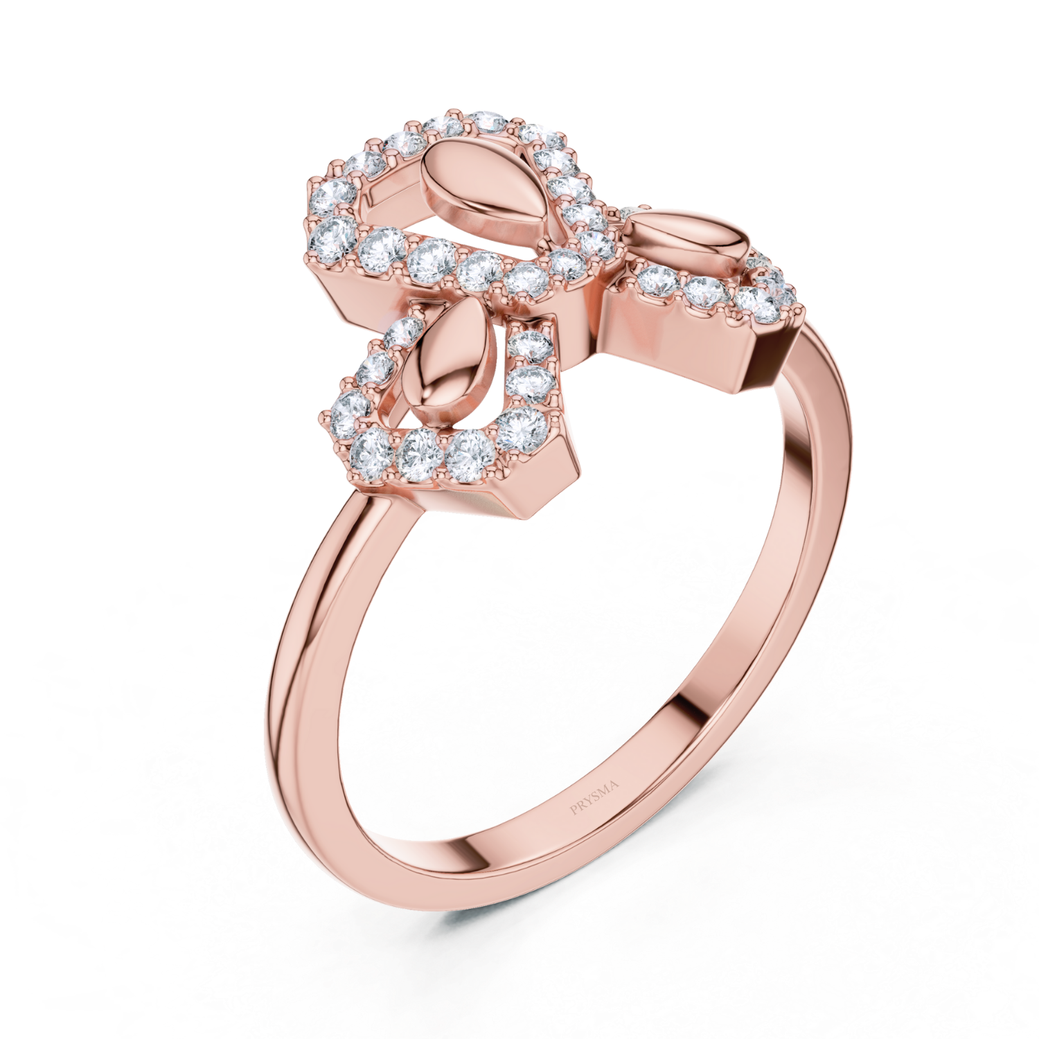 Blossom Halo Diamond Ring