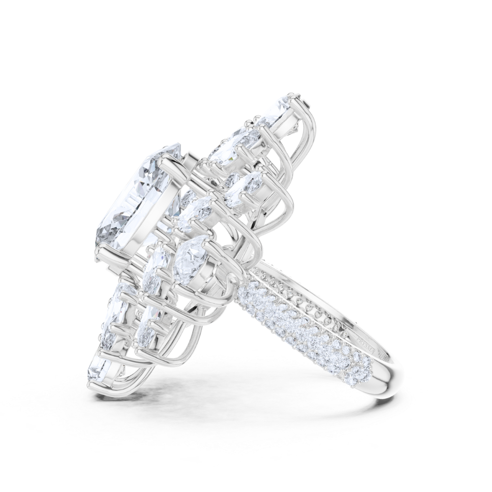 Solara Blossom Diamond Ring