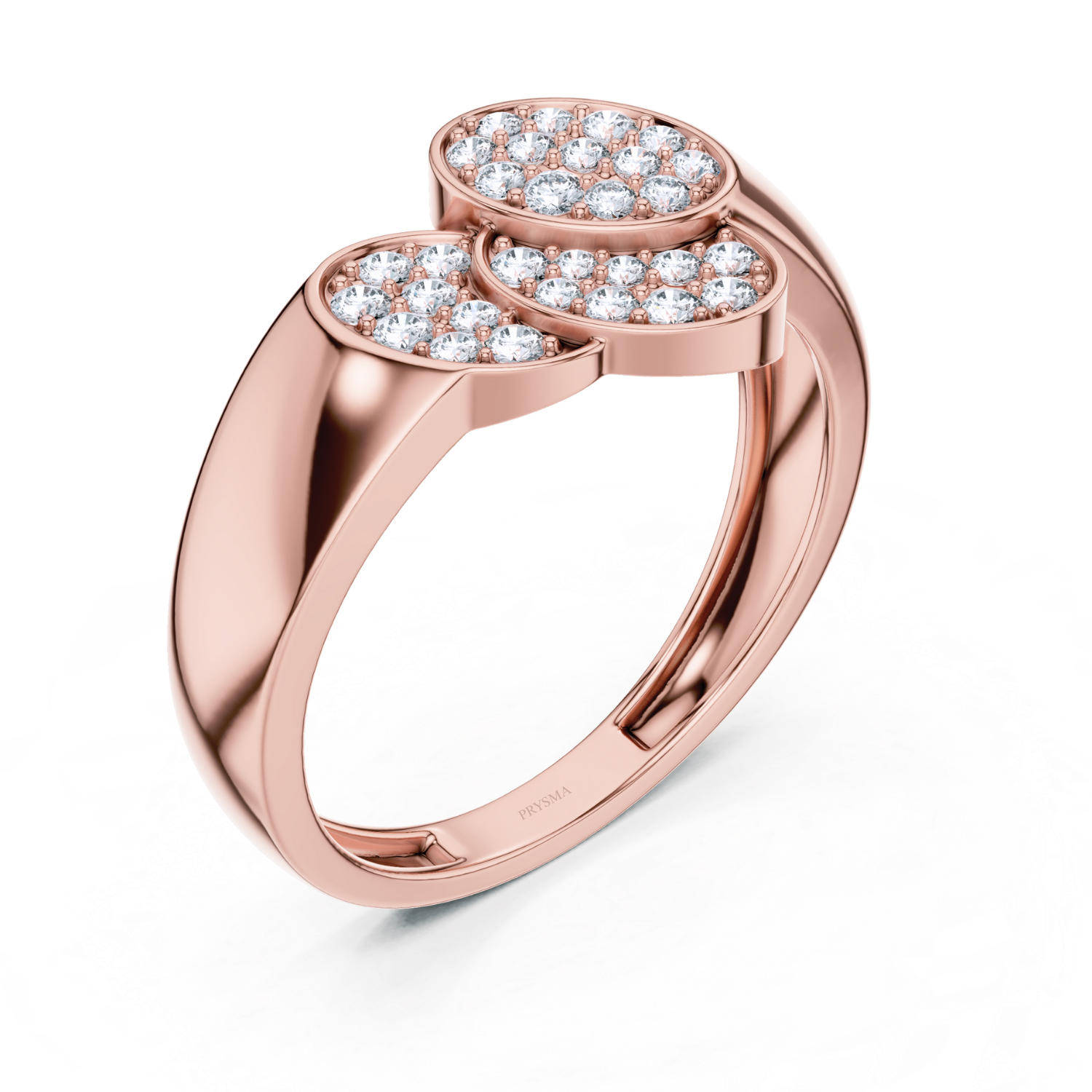 Twin Sparkle Diamond Ring