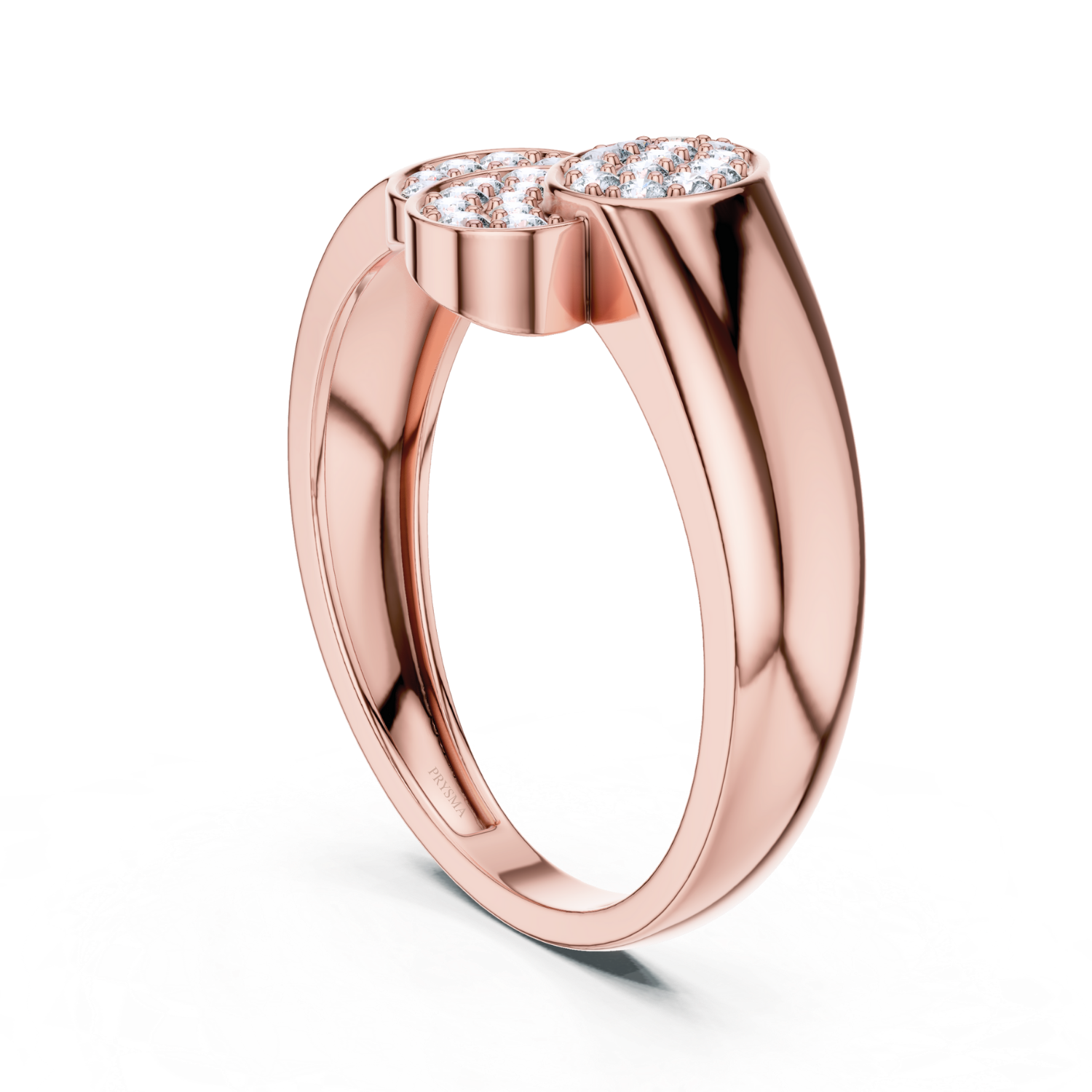 Twin Sparkle Diamond Ring