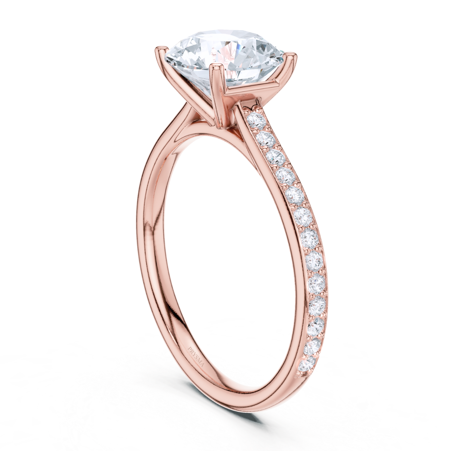 Brilliant Radiance Round-Cut Solitaire Ring