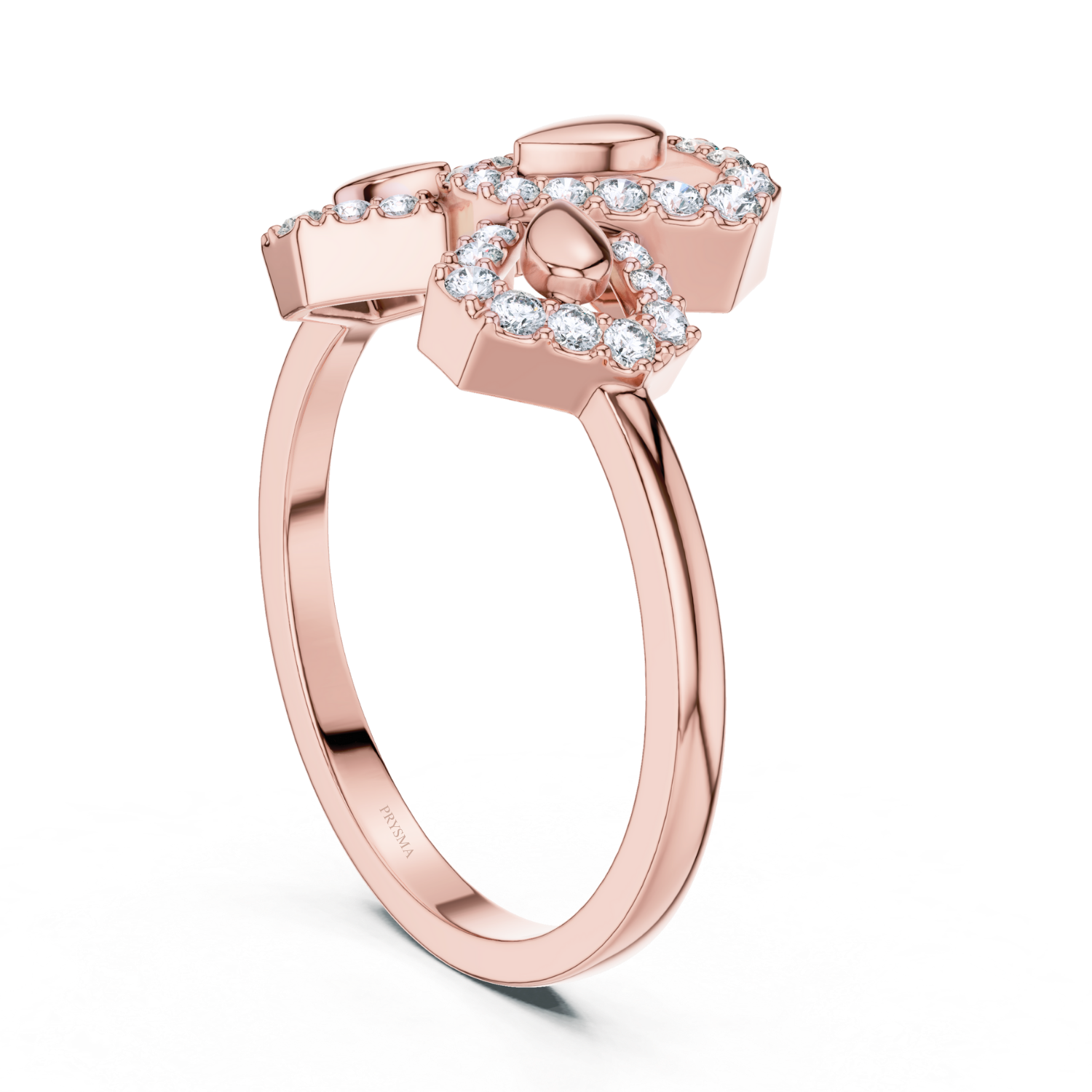Blossom Halo Diamond Ring