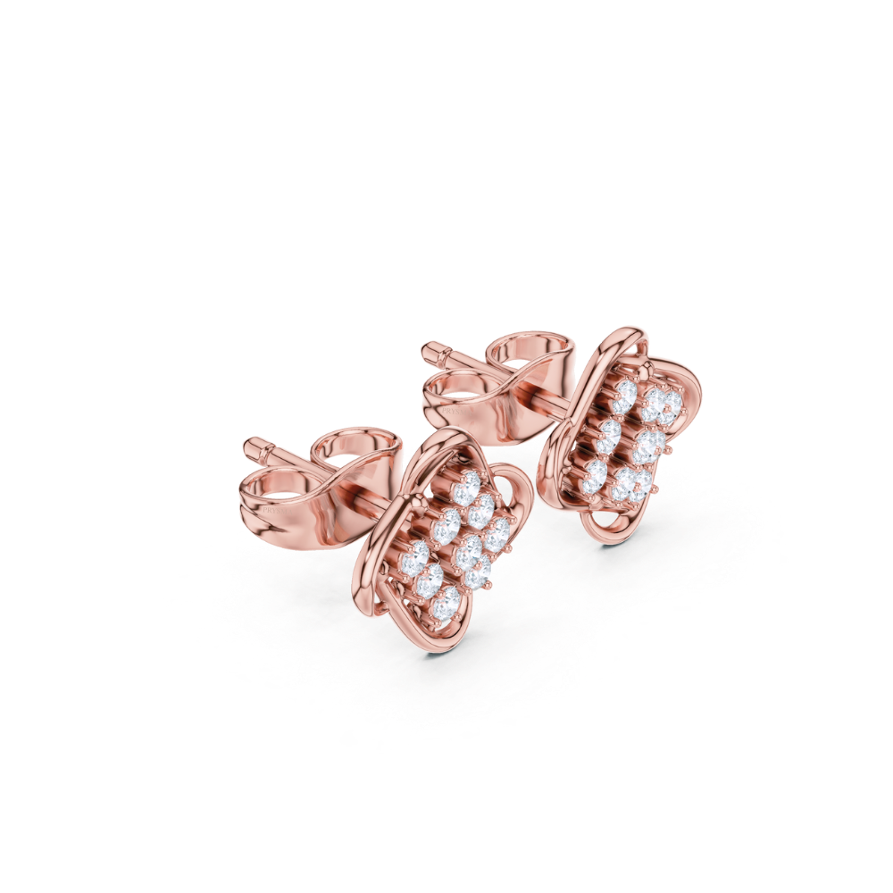 Lattice Glow Studs