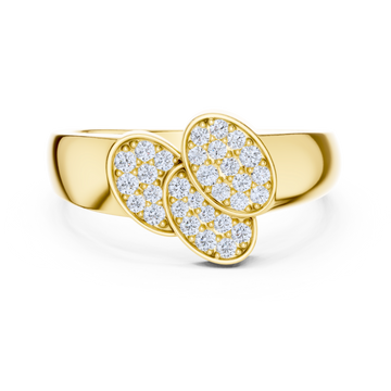 Twin Sparkle Diamond Ring