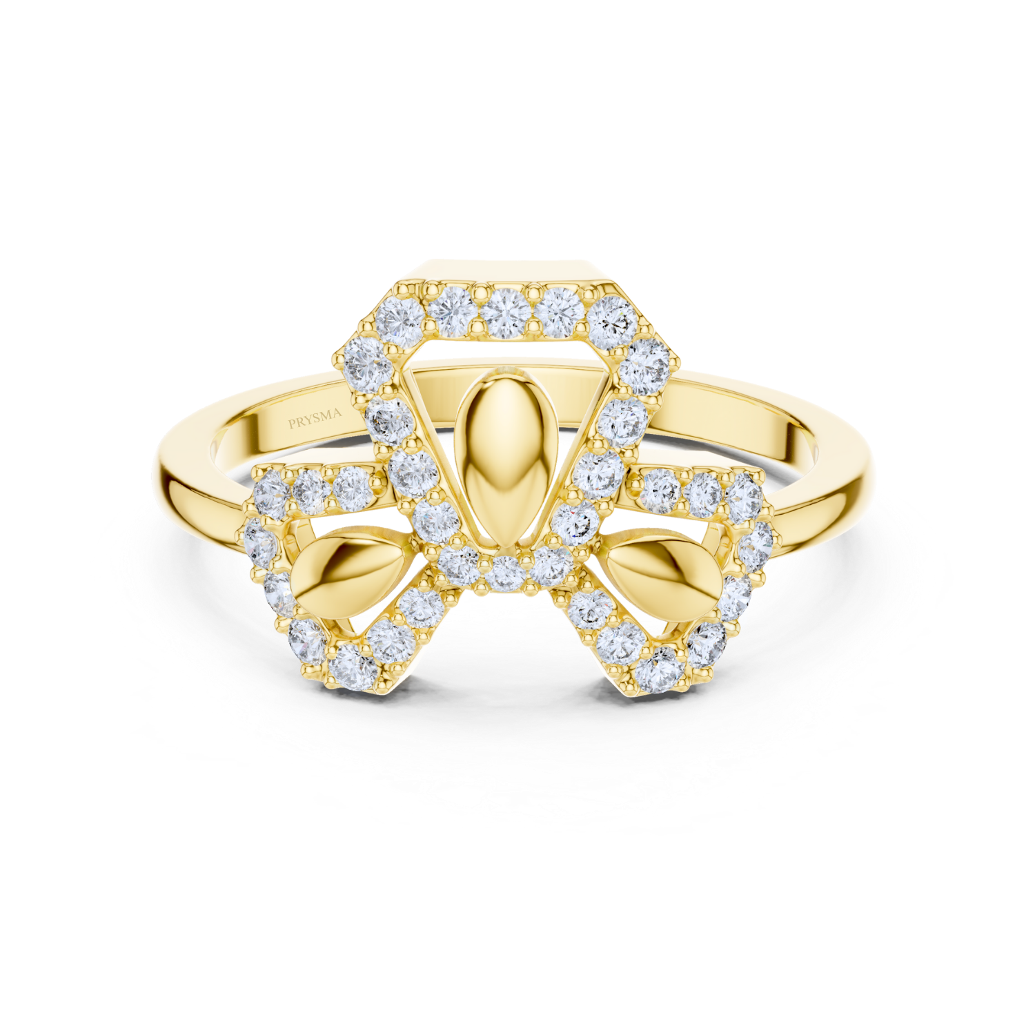 Blossom Halo Diamond Ring