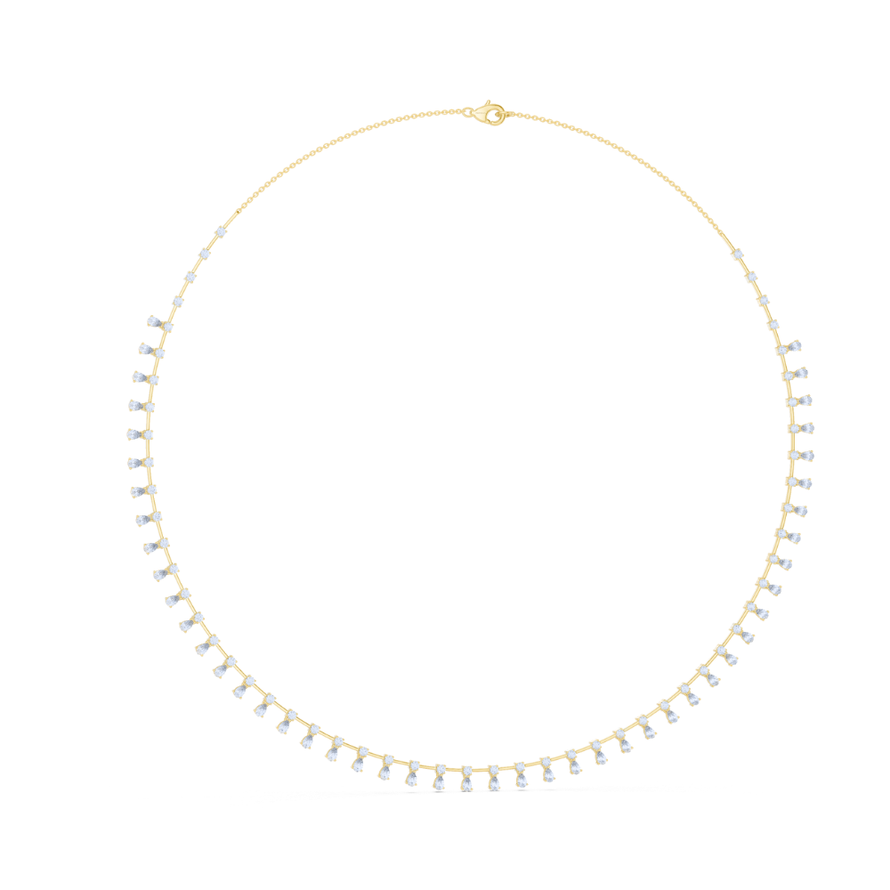 Flare Radiance Diamond Necklace