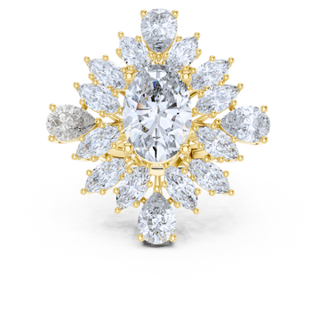 Solara Blossom Diamond Ring