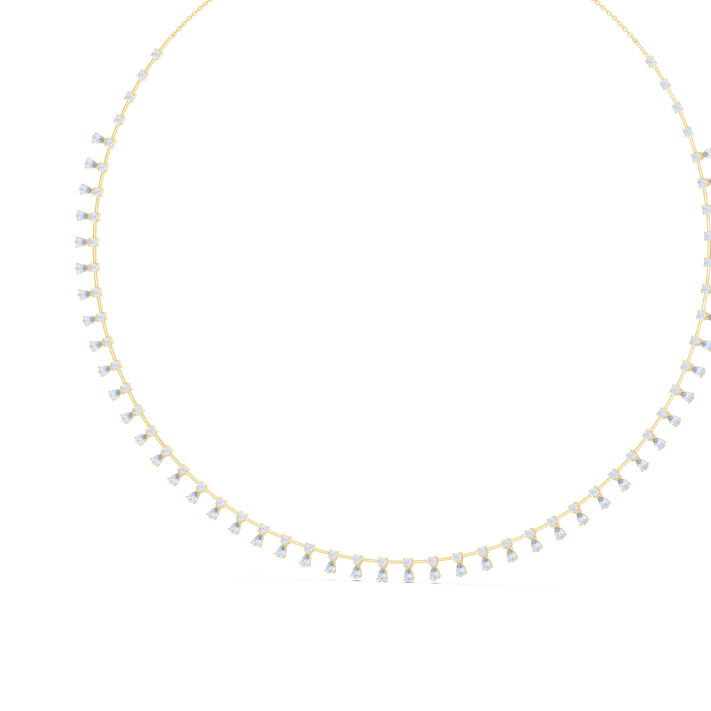 Flare Radiance Diamond Necklace