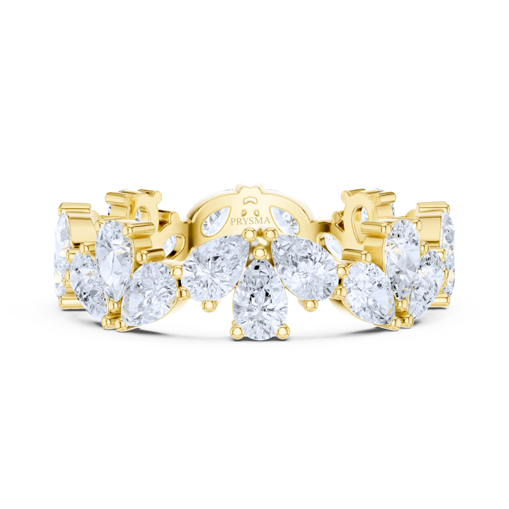 Royal Petal Diamond Eternity Ring