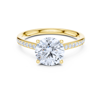 Brilliant Radiance Round-Cut Solitaire Ring