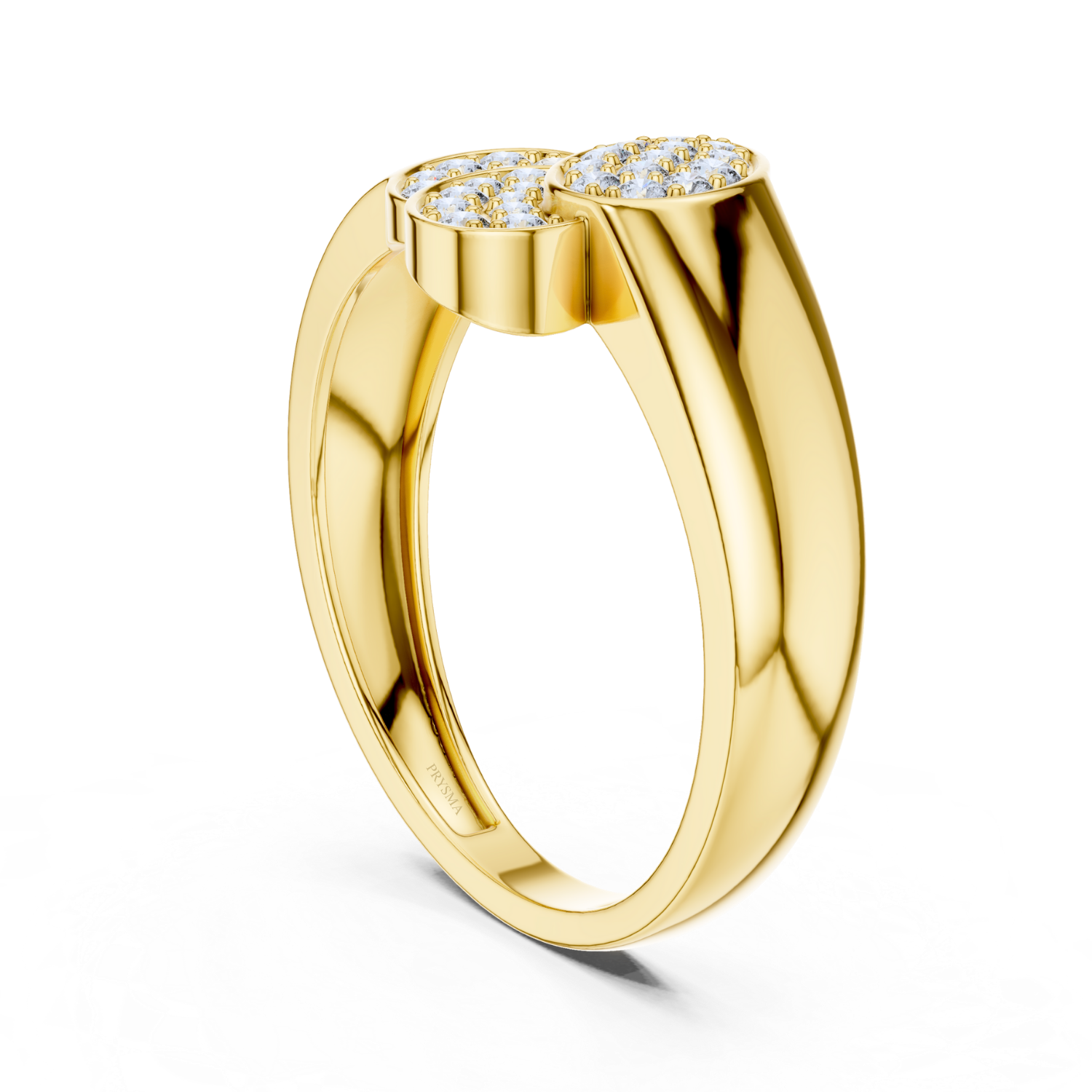 Twin Sparkle Diamond Ring