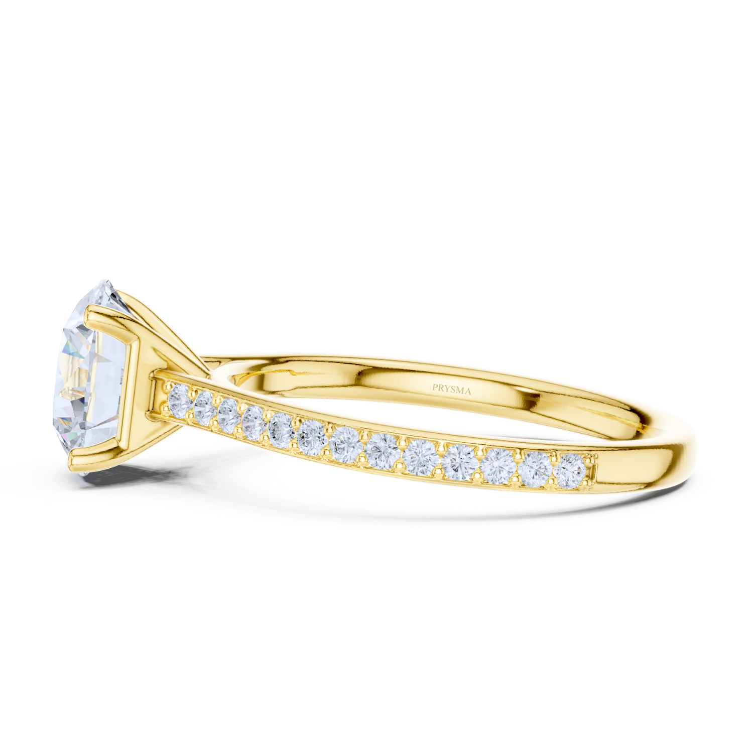 Brilliant Radiance Round-Cut Solitaire Ring
