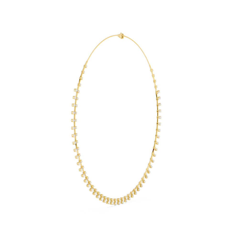 Flare Radiance Diamond Necklace