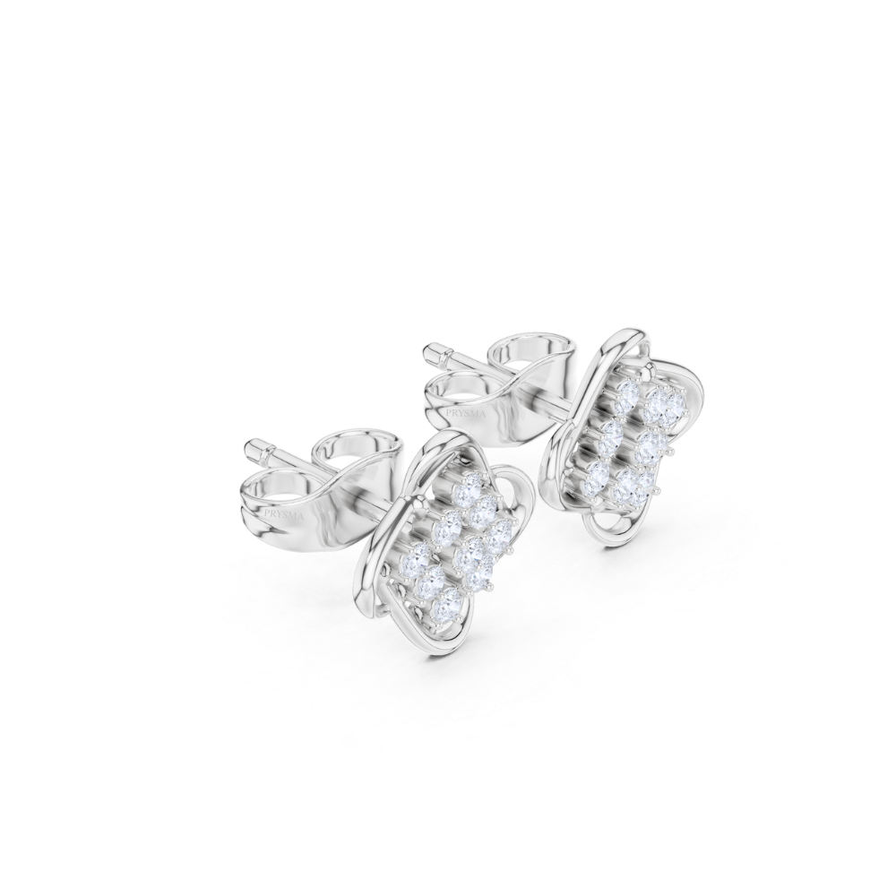 Lattice Glow Studs