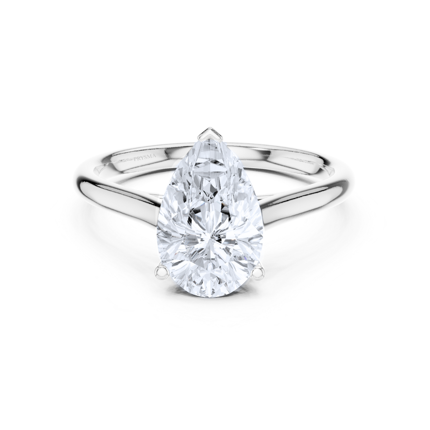 Eternal Grace Pear-Cut Solitaire Ring