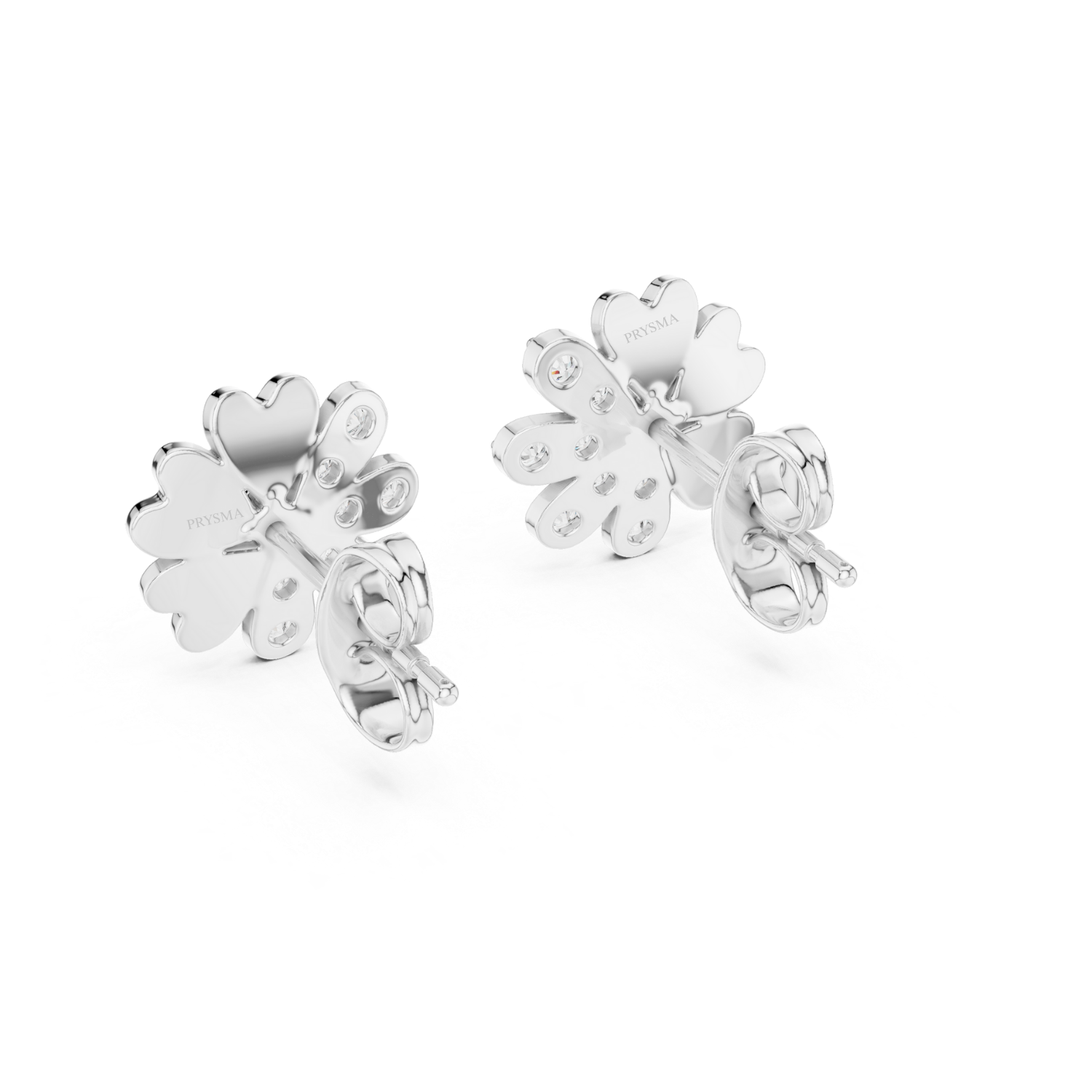 Blossom Harmony Diamond Stud Earrings