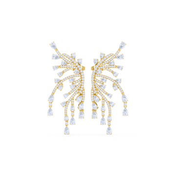 Celestial Cascade Statement Earrings