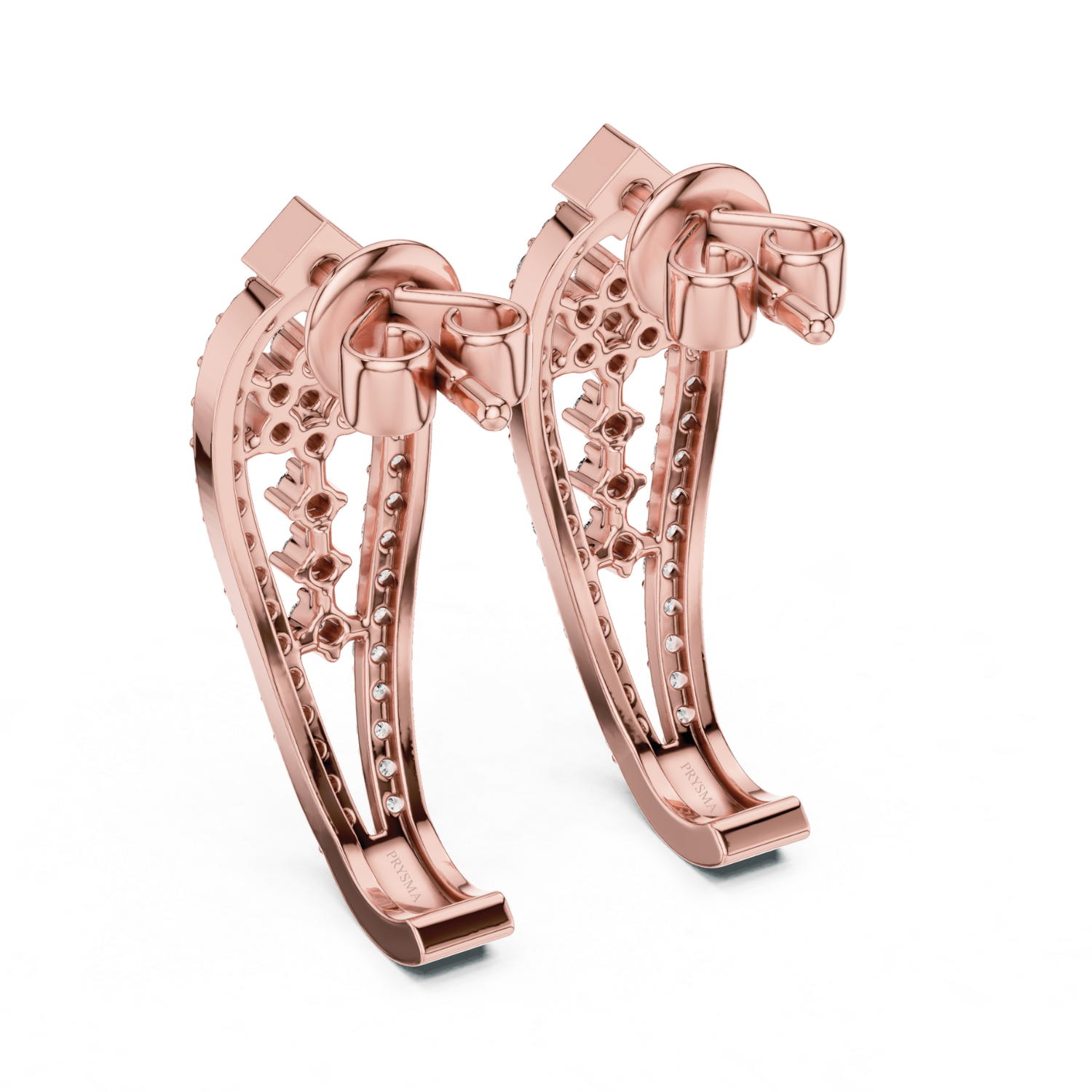 Ethereal Bloom Diamond Earring