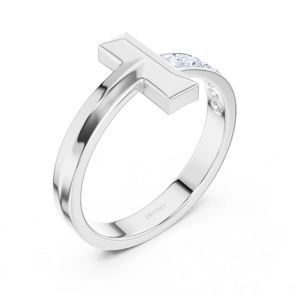 Eterna Cross Ring