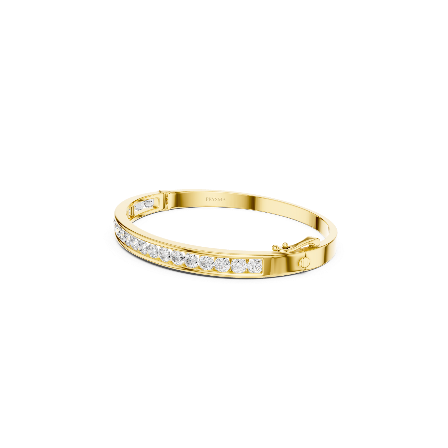 Diamond Channel-Set Bracelet