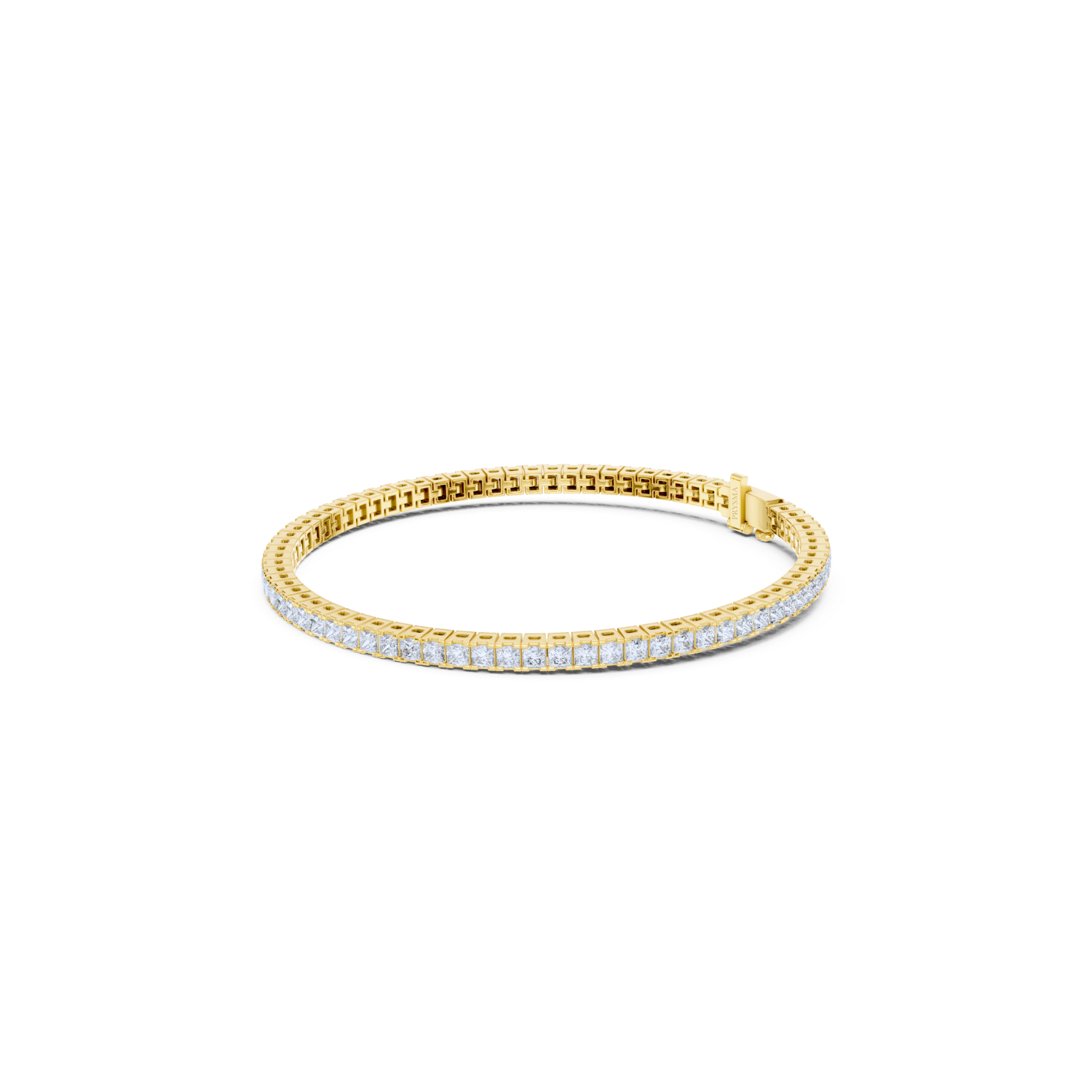 Timeless Elegance Princess Cut Tennis Bracelet