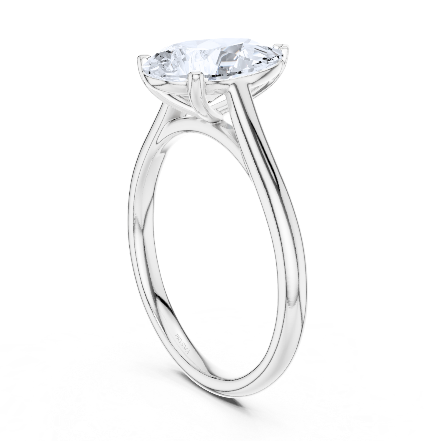 Eternal Grace Pear-Cut Solitaire Ring