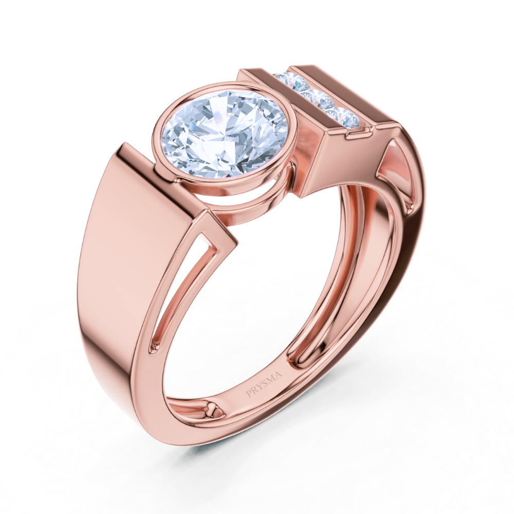 Eclipse Round Diamond Ring