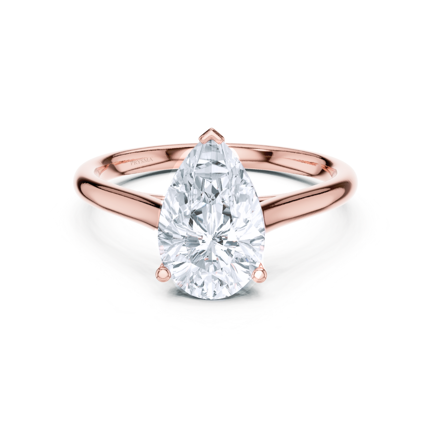 Eternal Grace Pear-Cut Solitaire Ring