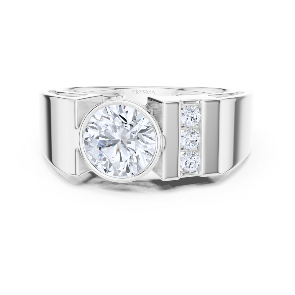 Eclipse Round Diamond Ring
