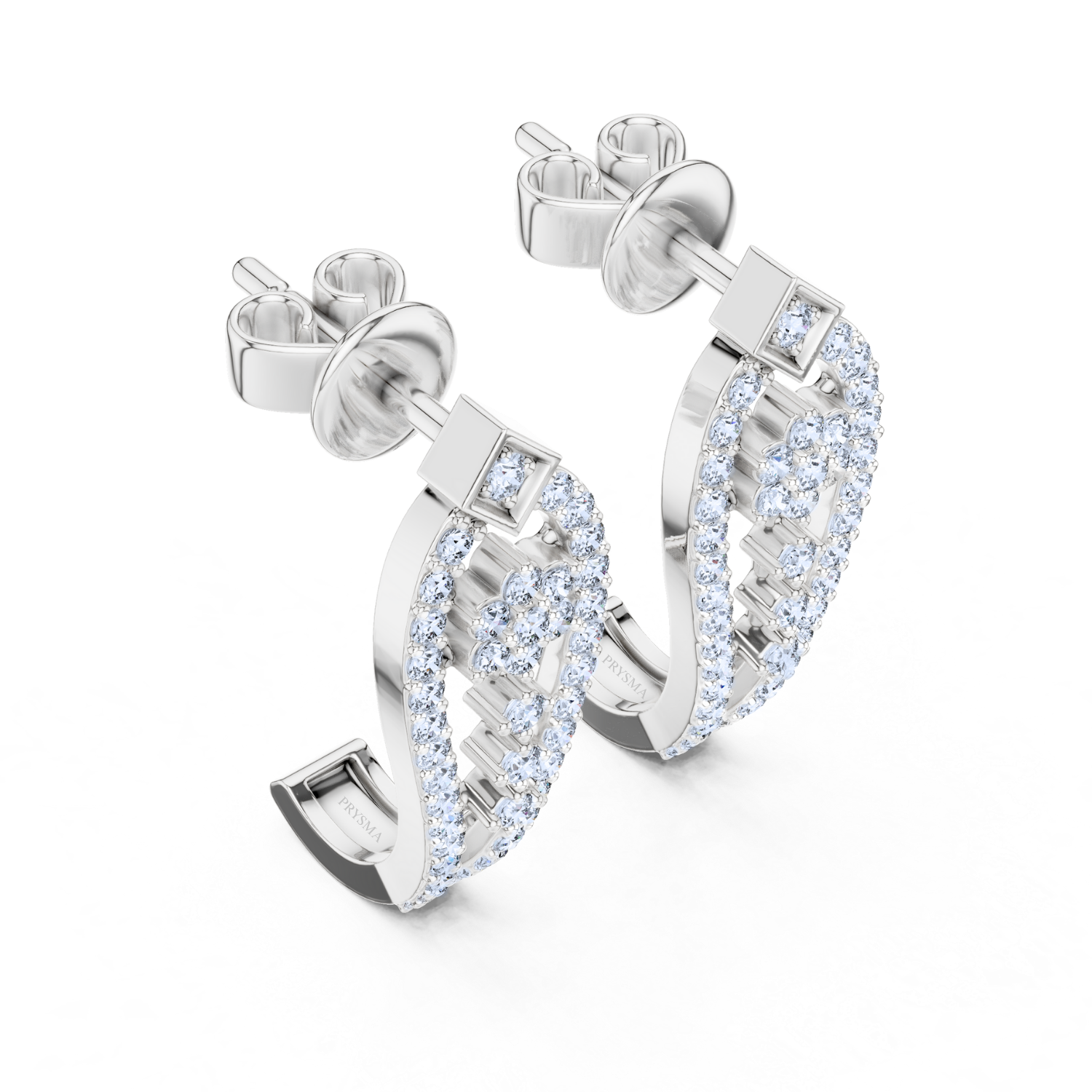 Ethereal Bloom Diamond Earring