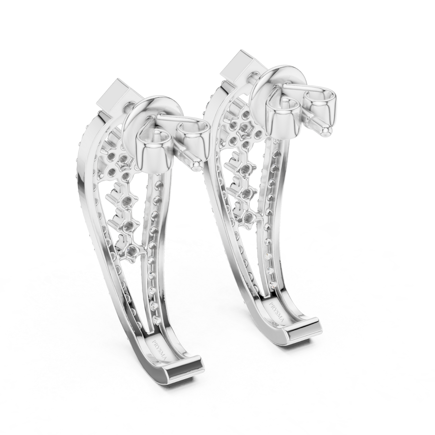Ethereal Bloom Diamond Earring