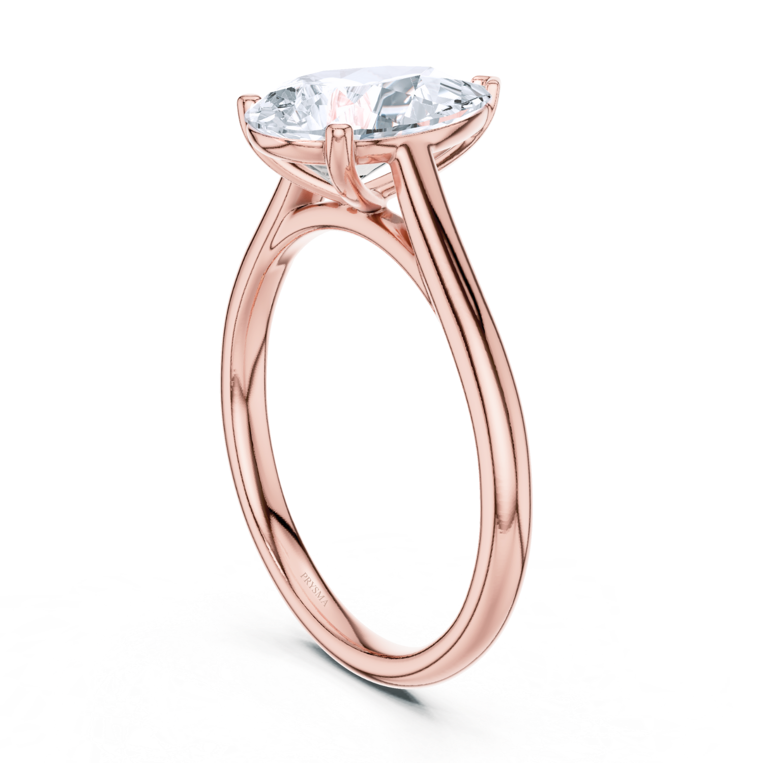 Eternal Grace Pear-Cut Solitaire Ring