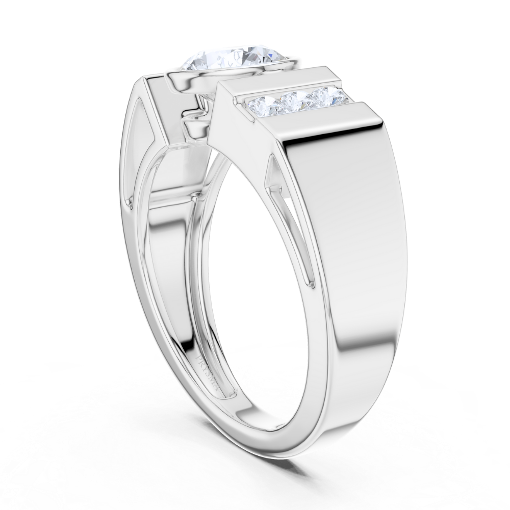 Eclipse Round Diamond Ring