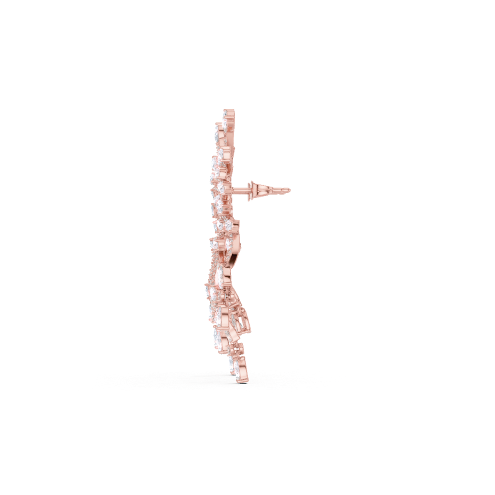 Celestial Cascade Statement Earrings