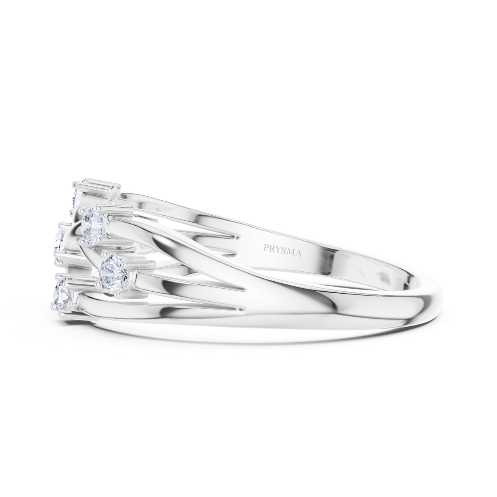 Starlit Path Diamond Ring