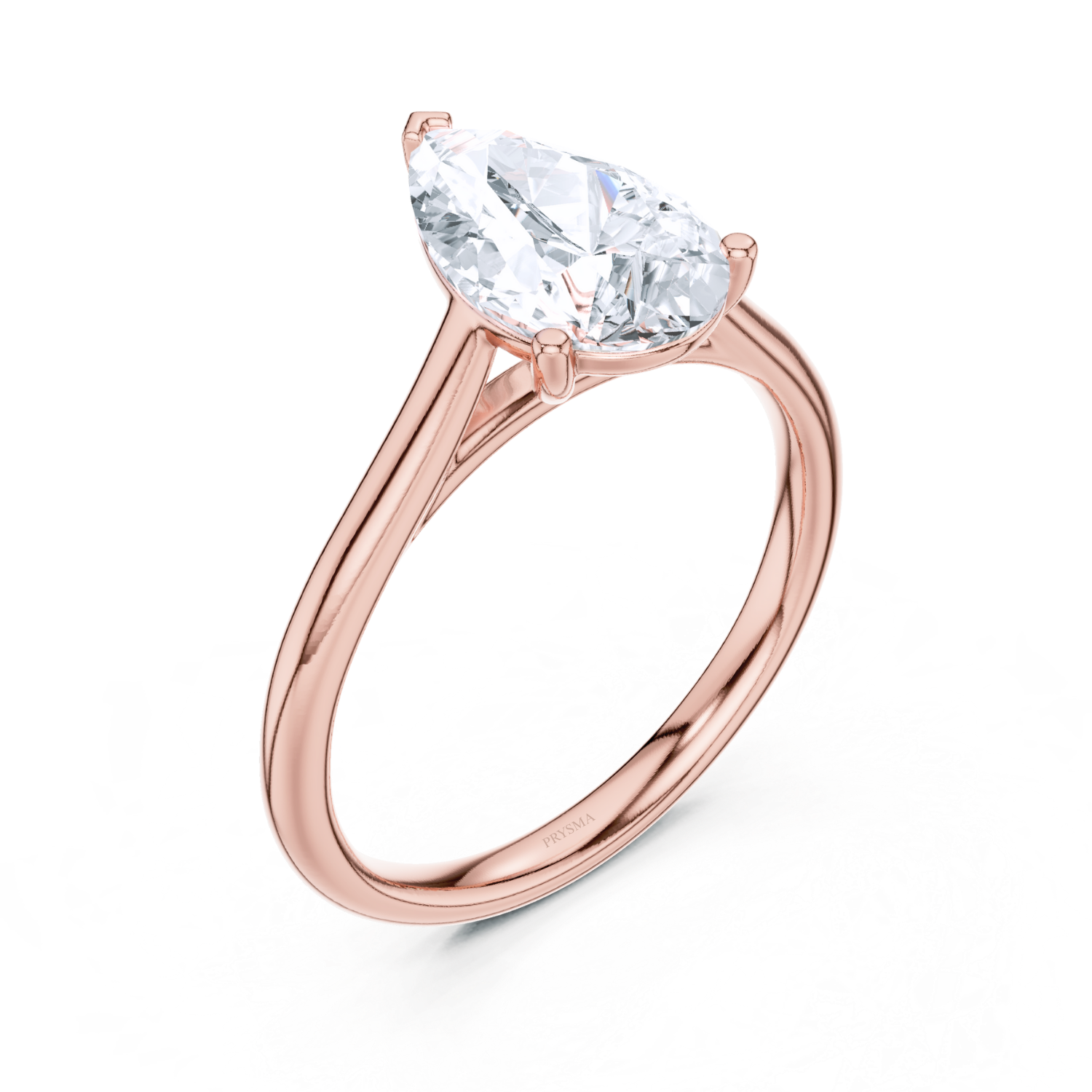 Eternal Grace Pear-Cut Solitaire Ring