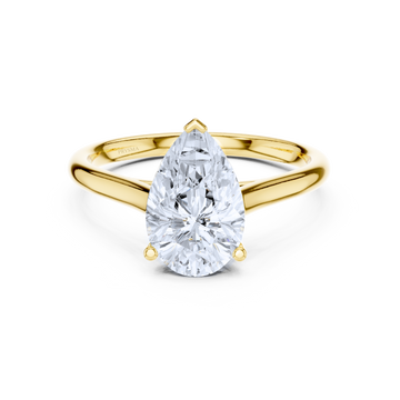 Eternal Grace Pear-Cut Solitaire Ring
