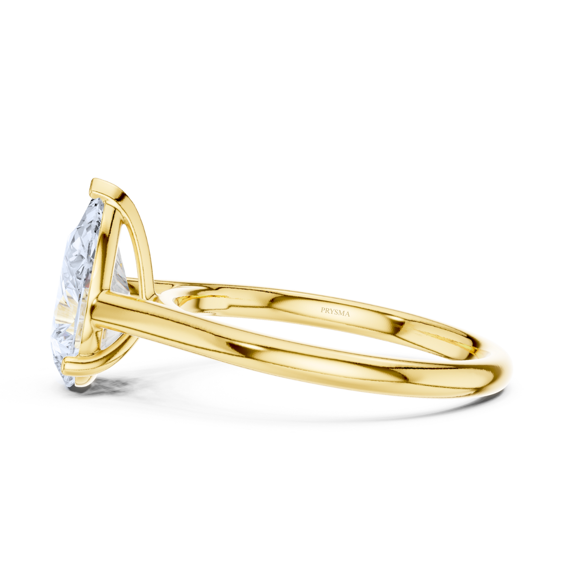 Eternal Grace Pear-Cut Solitaire Ring