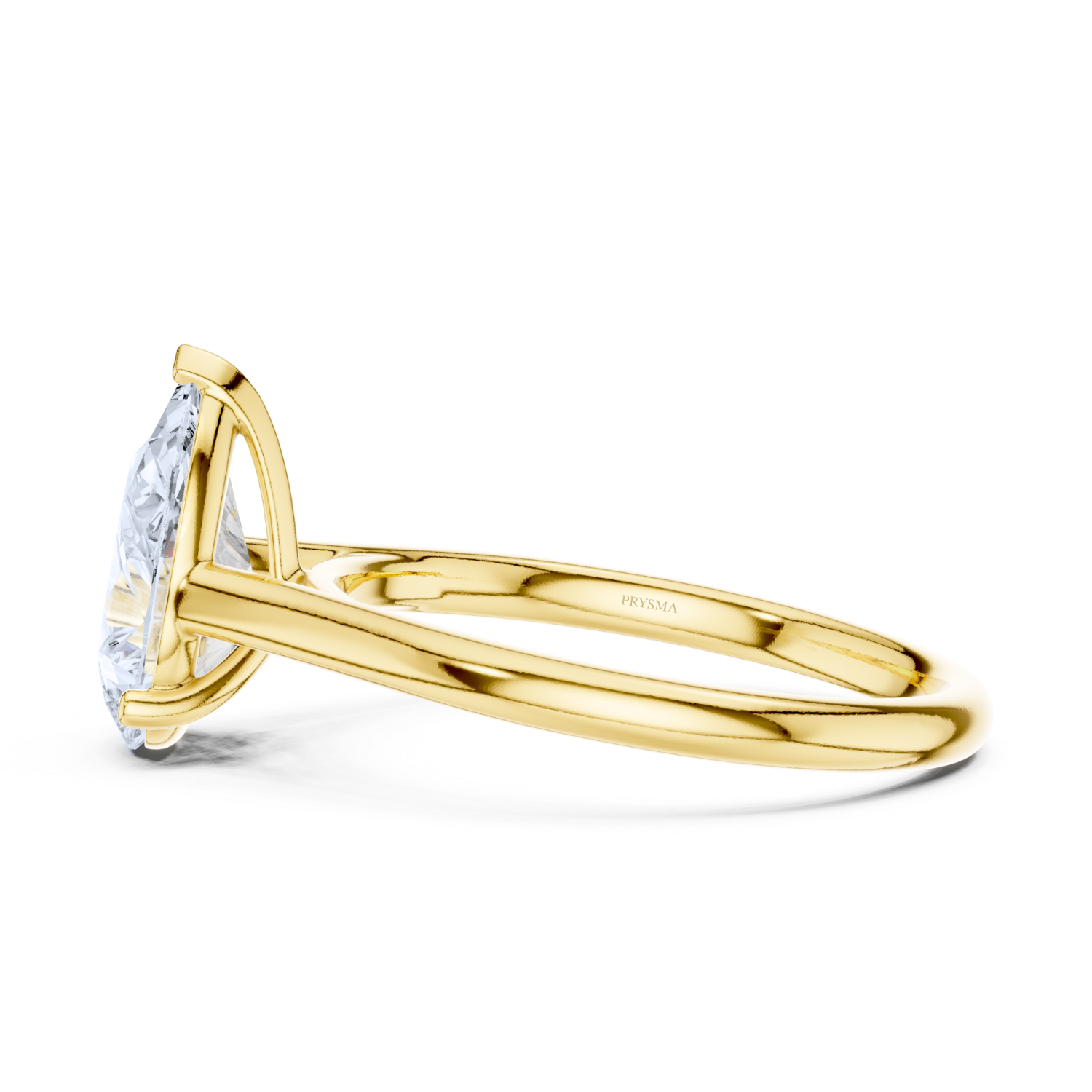 Eternal Grace Pear-Cut Solitaire Ring