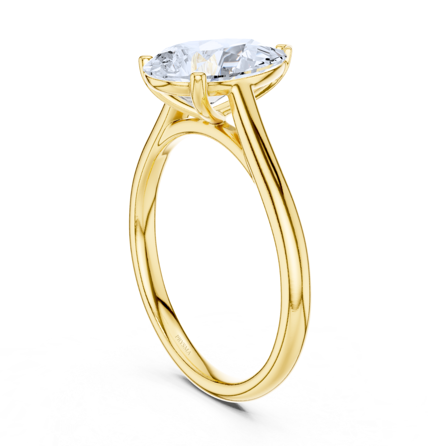 Eternal Grace Pear-Cut Solitaire Ring