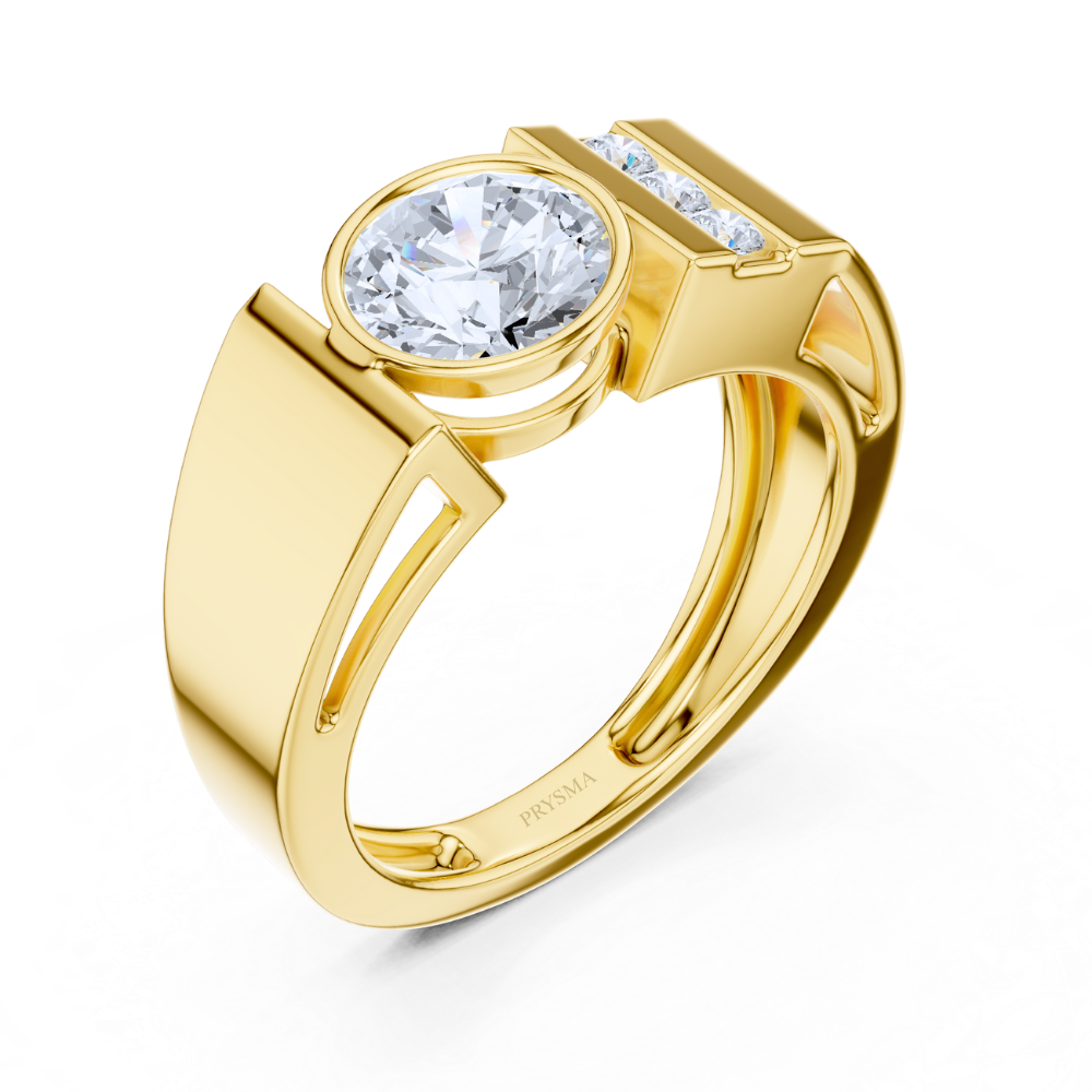 Eclipse Round Diamond Ring