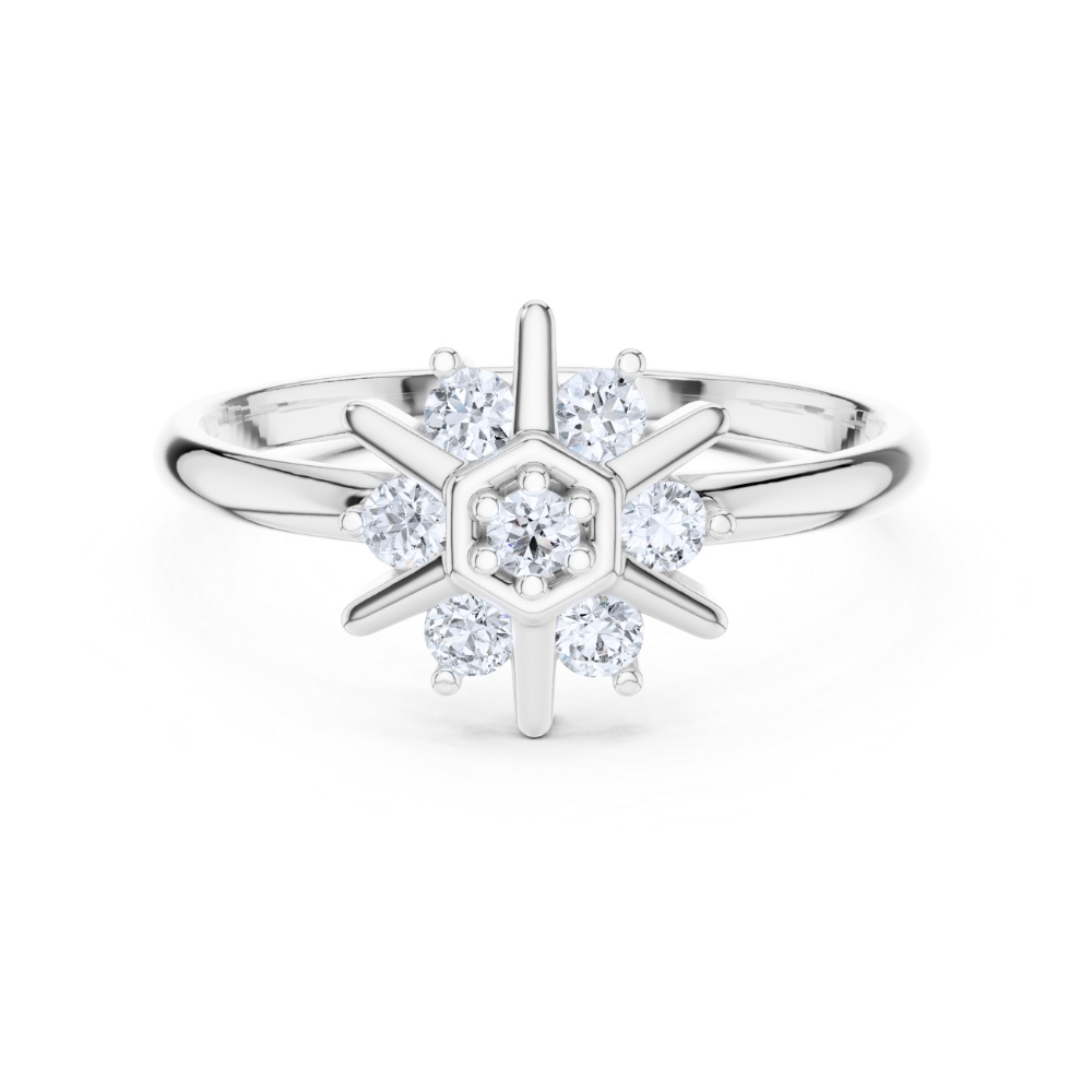 Stellar Radiance Diamond Ring