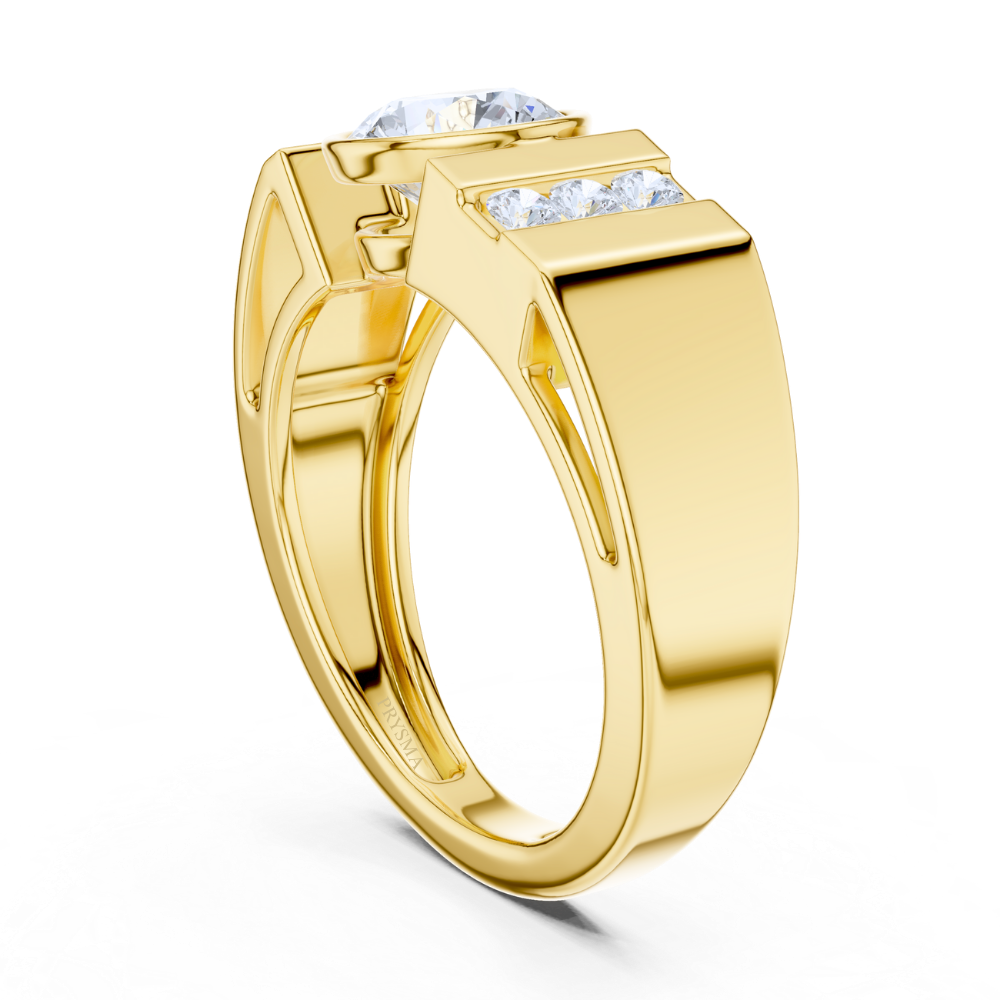 Eclipse Round Diamond Ring