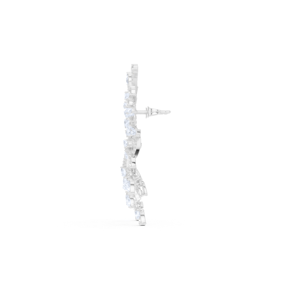 Celestial Cascade Statement Earrings