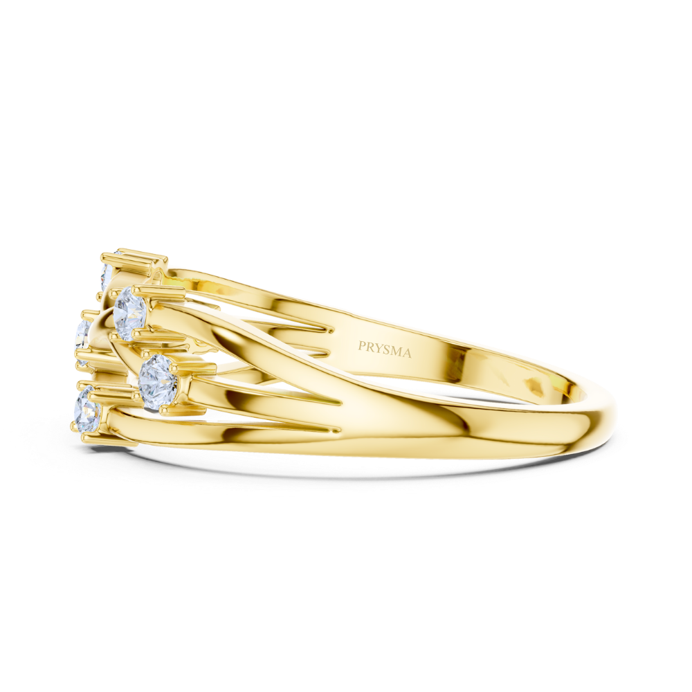 Starlit Path Diamond Ring